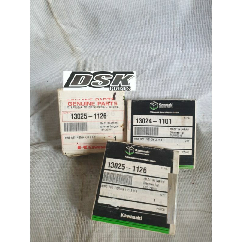 ring piston kawasaki kaze original