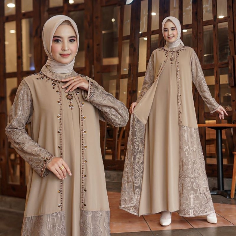 AK -  GAMIS SALSAQILA ORIGINAL GAMIS LONG CARDI GAMIS ROMPI LEPAS GAMIS CERUTY GAMIS PESTA DRESS MEW