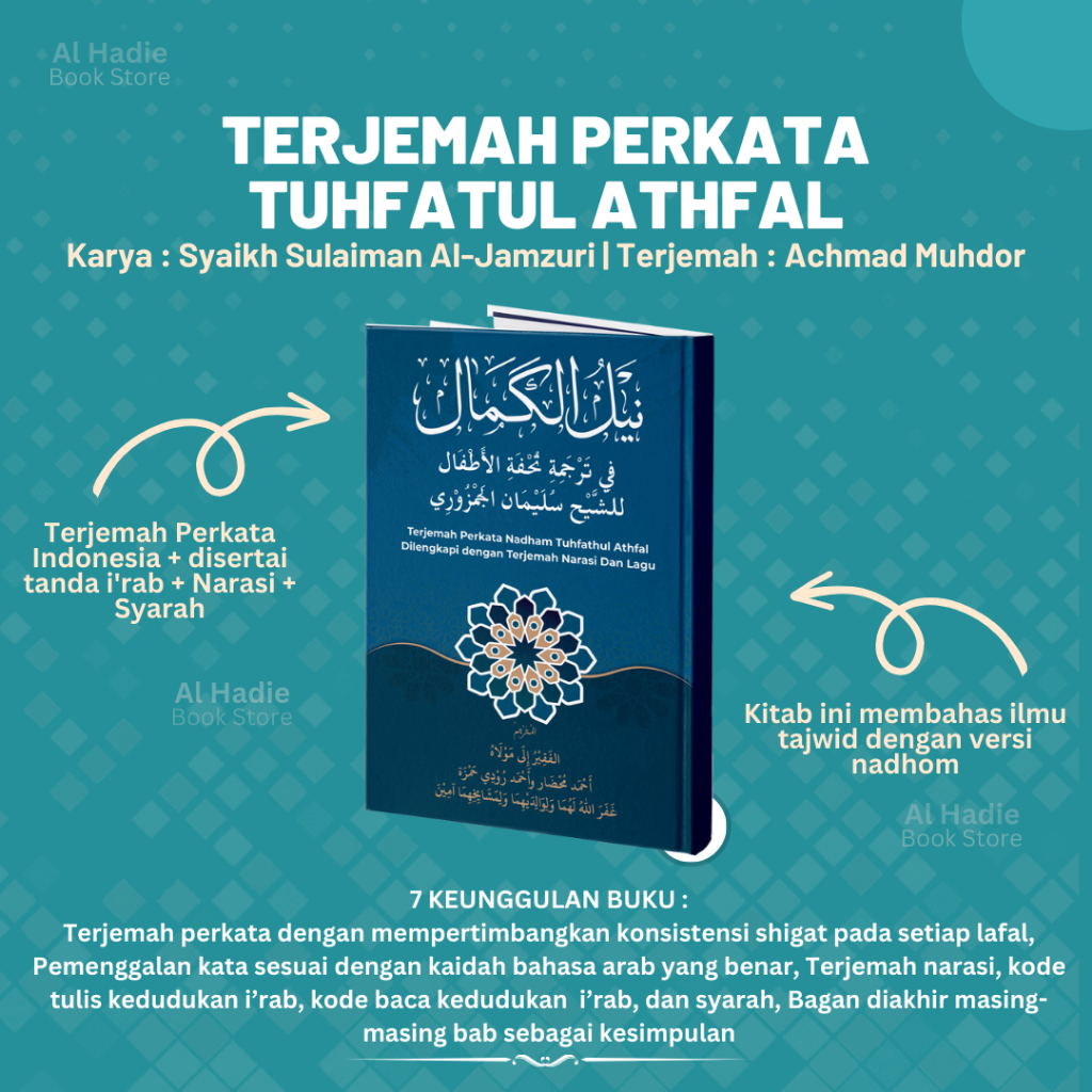 Terjemah Perkata Tuhfatul Athfal, Terjemah Tuhfatul Athfal Pedoman Tajdwid Untuk Pemula, Terjemah Ki