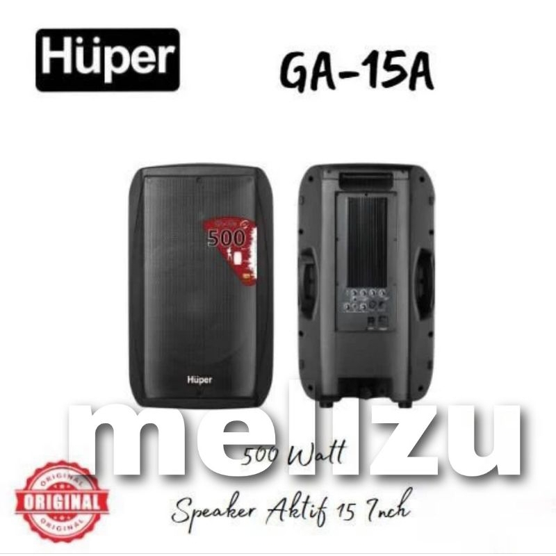 Speaker Aktif Huper GA 15 A Original 15 inch Active GA 15A HUPER