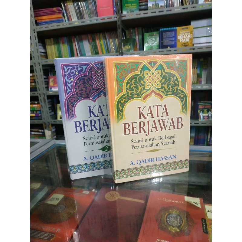[Original] Buku Kata Berjawab Lengkap 2 Jilid Solusi Berbagai A Qadir Hassan