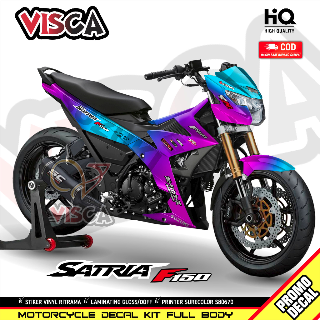Decal Satria Fu 150 Fi Full Body Stiker Satria Fu Fi Full Body BUNGLON