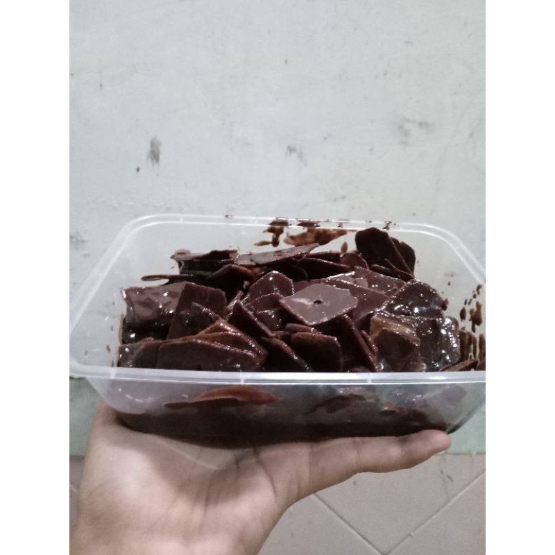 

keripik pisang coklat lumer