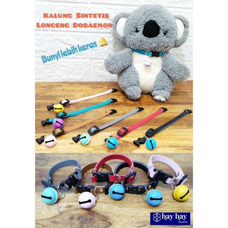 Kalung Kucing Lonceng Besar / Kalung Kucing Doraemon