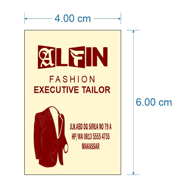 

label woven alfin fashion