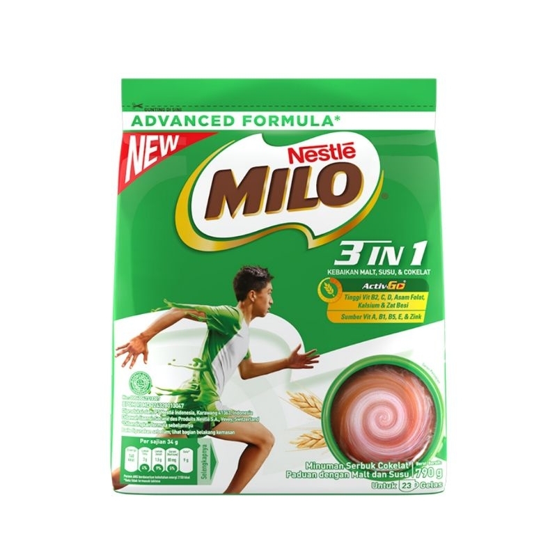 

Milo 3In1 Activ Go Pouch 790 gr