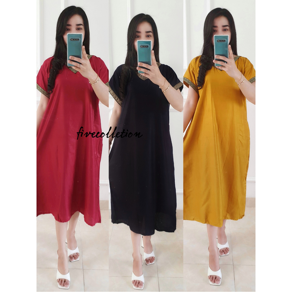 DASTER ARAB NABILA RENDA ASMARA RAYON POLOS LD120 / DASTER ARAB MURAH