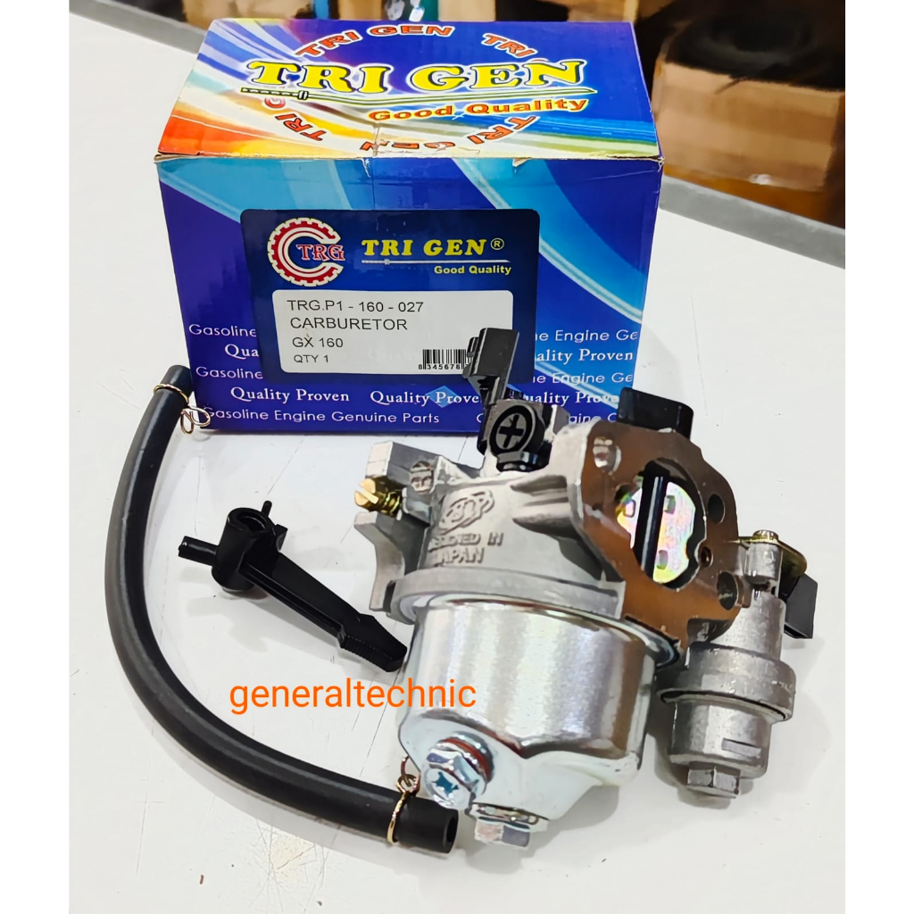 Carburator GX160 Trigen Carburator Assy GX160 / GX200 Karburator GX160 Karburator Engine GX