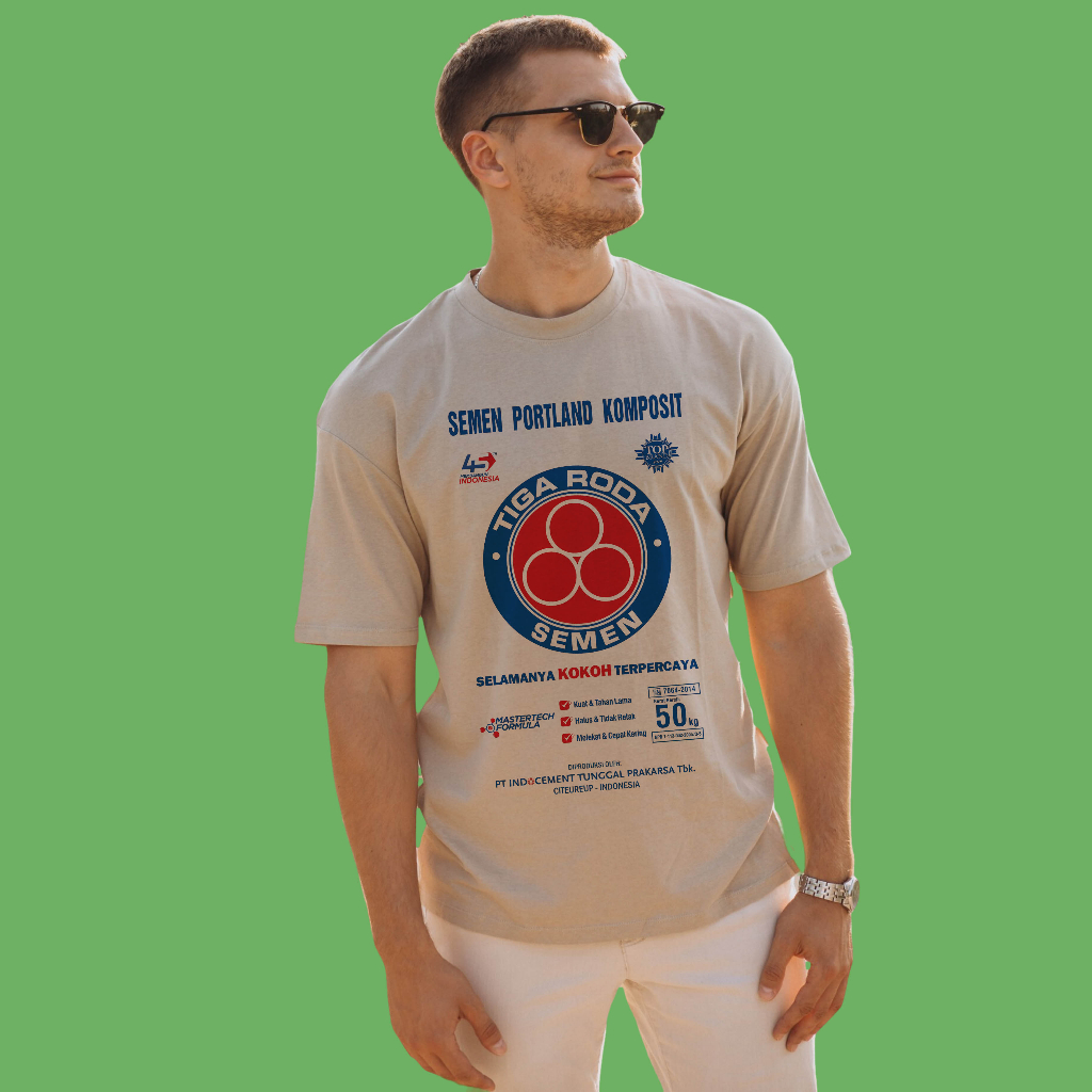 Kaos Premium SEMEN TIGA RODA - 100% Cotton t-shirt