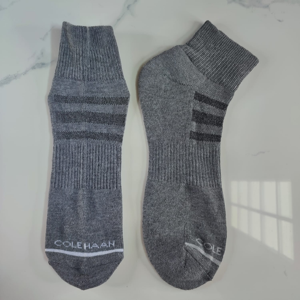 Kaos Kaki Cole Haan Men's Cushion Quarter Socks Tebal