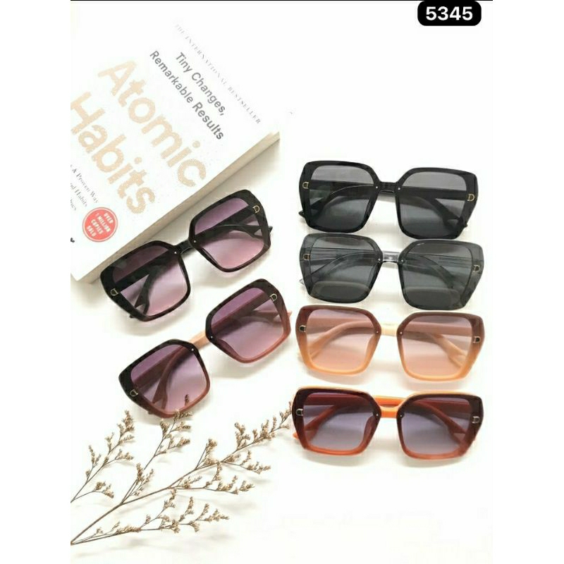 grosir kacamata sunglass wanita kacamata hitam kacamata wanita bergaya santai/pantai WT