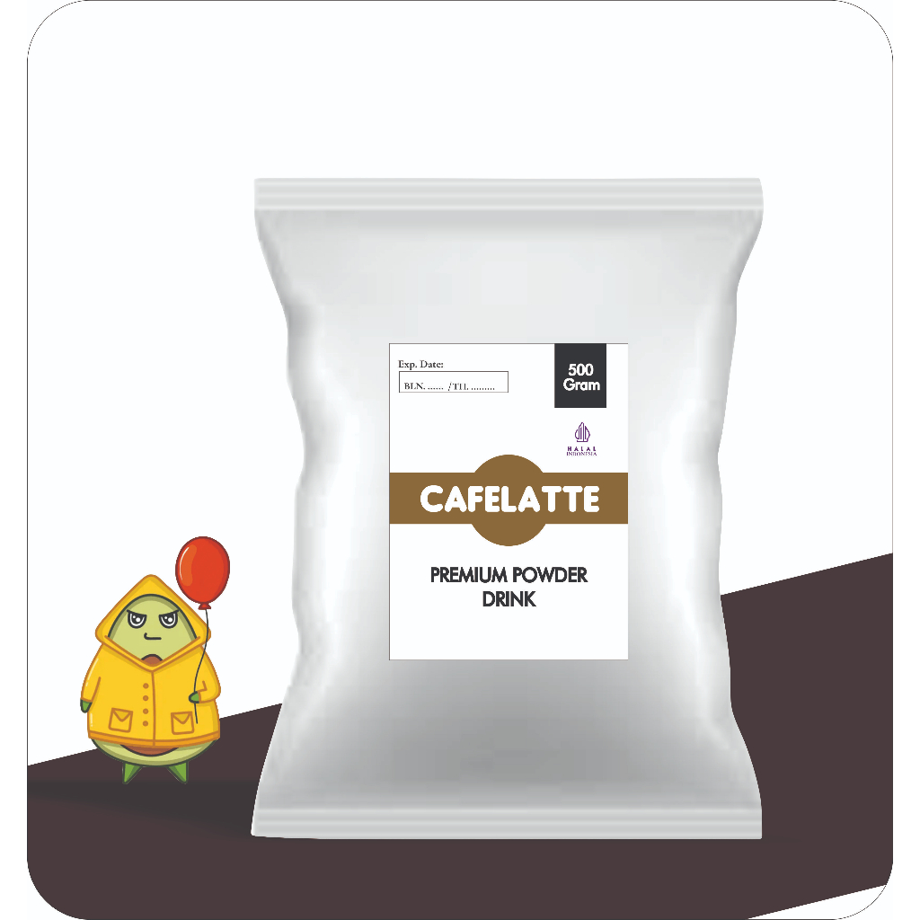 

BUBUK MINUMAN RASA CAFELATTE