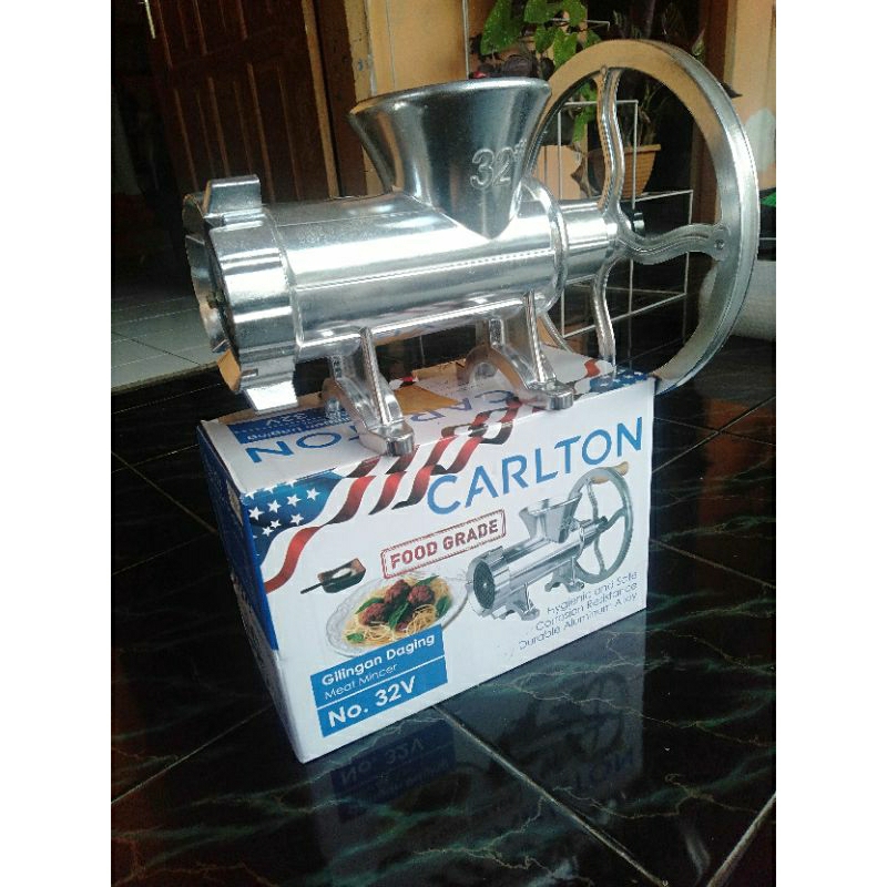 gilingan pelet manual no.32 bahan stenlis.