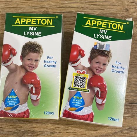 APPETON LYSINE MV sirup Original Malaysia