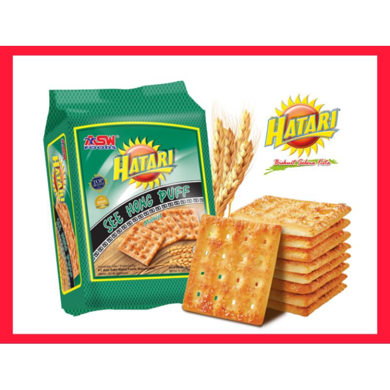 

Hatari Biskuit Malkist Cracker Hatari Hijau Gulla 245 gram