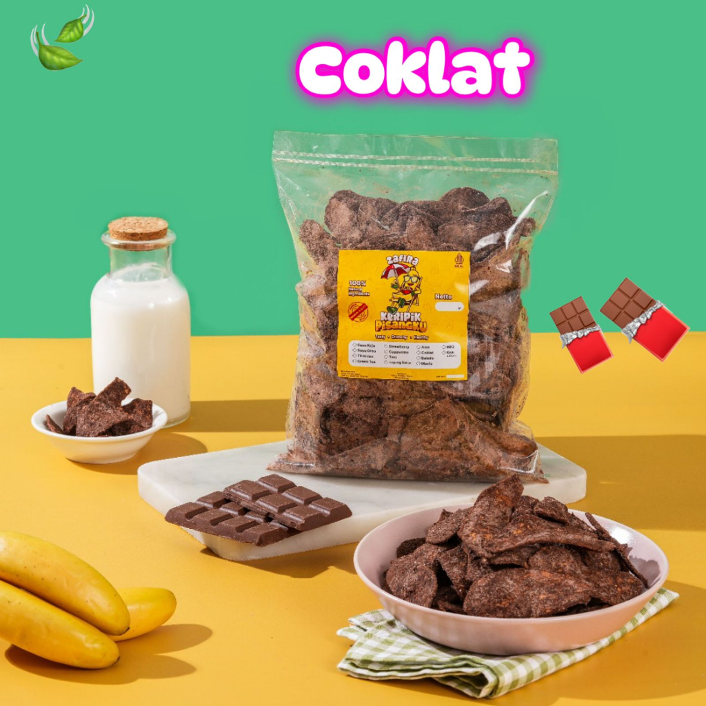 

Keripik Pisang Coklat 250gr