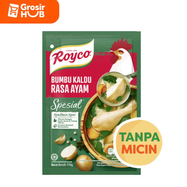 

Royco Bumbu Kaldu Ayam Spesial 170g