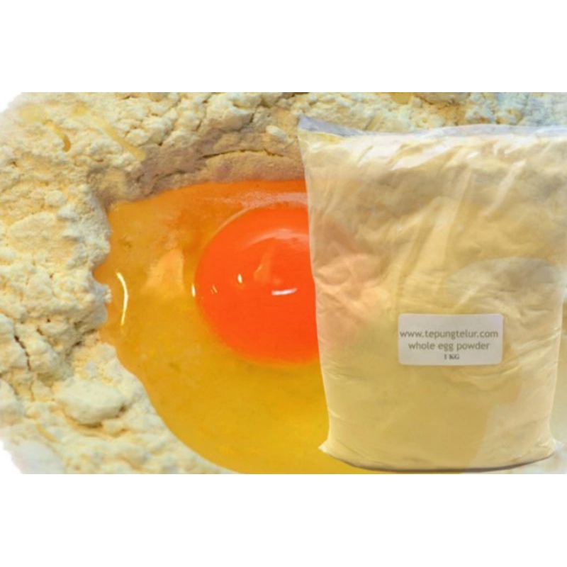 

Whole egg powder kemasan repack isi 500 gram