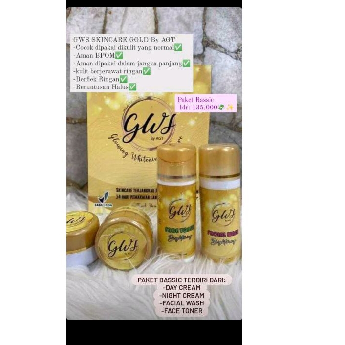 Glowing Whitening Skincare (GWS) BY AGT