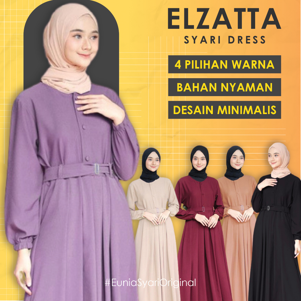 Gamis Dress Terbaru Remaja Kondangan Korean Style Dress Kondangan Wanita Kekinian Abaya Muslimah