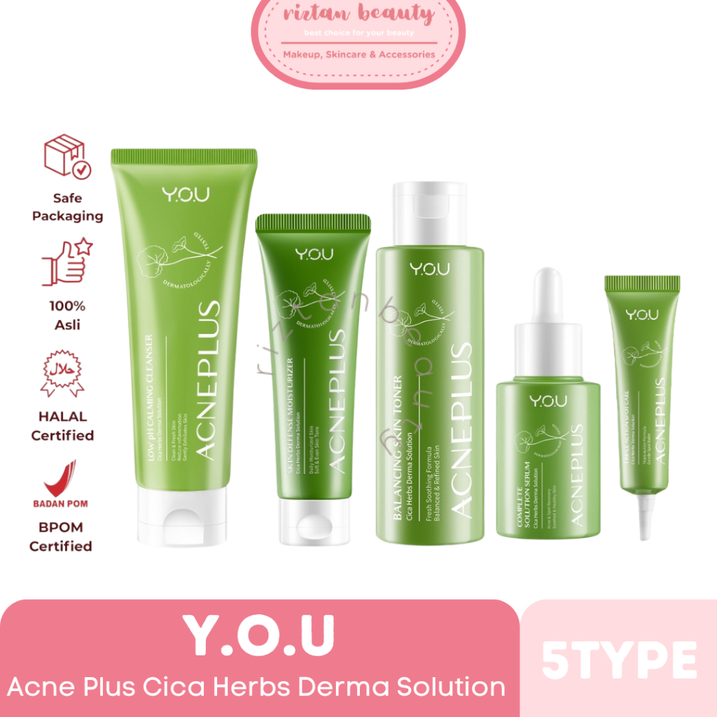 YOU - ACNE PLUS ( CLEANSER | MOISTURIZER | TONER | SERUM | ACNE SPOT )