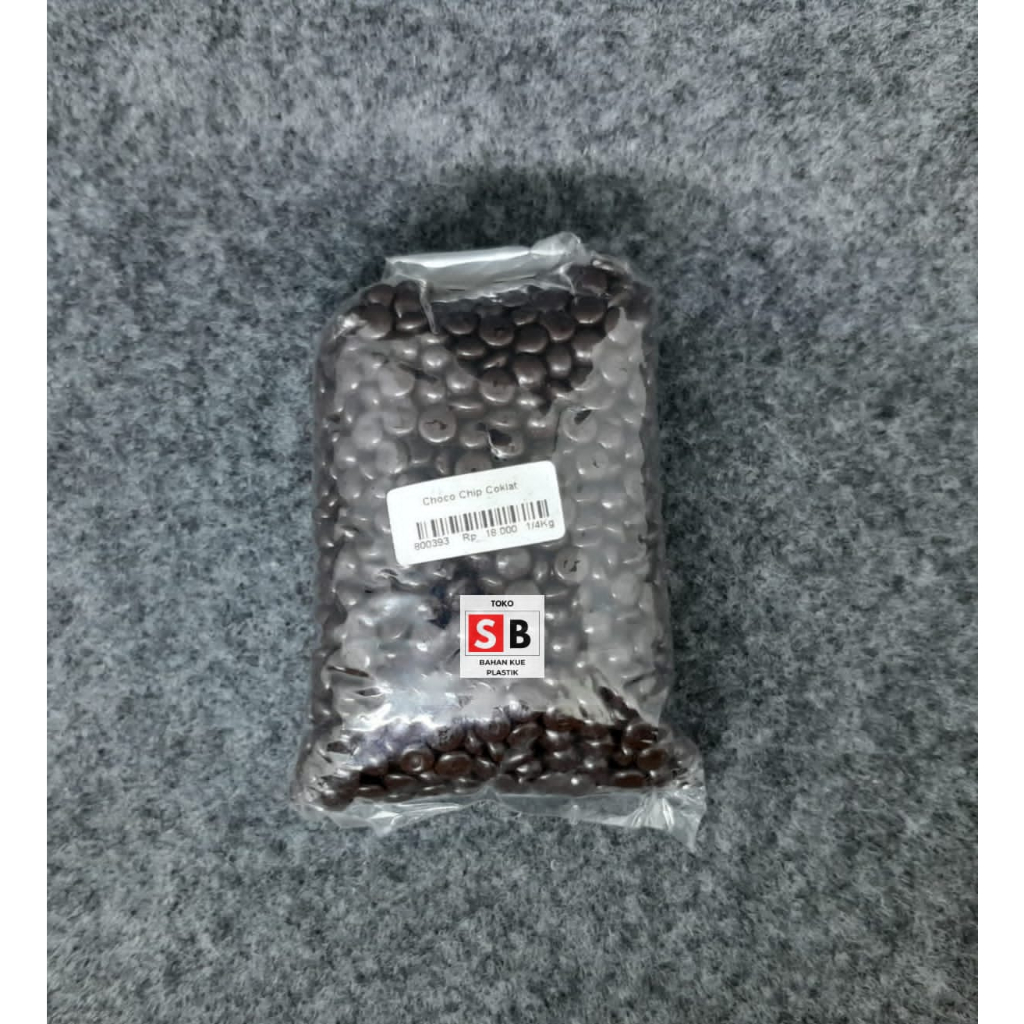

CHOCO CHIP COKLAT 250GR/ CHOCO CHIP REPACK 250GR
