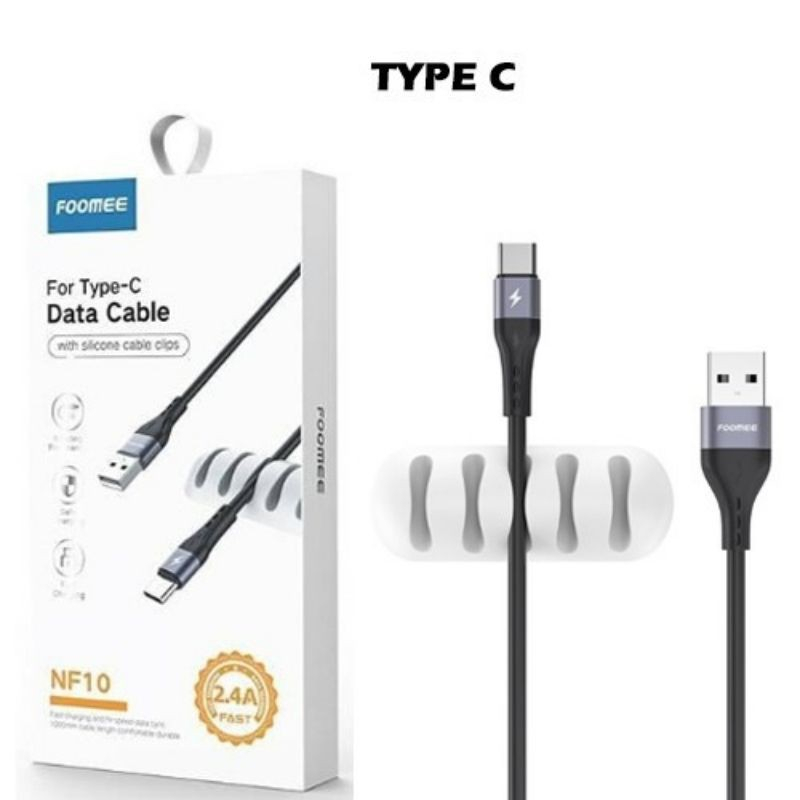Cable data Foomee / Kabel Data FOOMEE NF09 (Micro)/NF10 (Type-C) 100cm Fast Charging