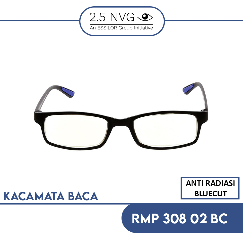 2.5 NVG By Essilor Kacamata Baca RMP 308 02 BC