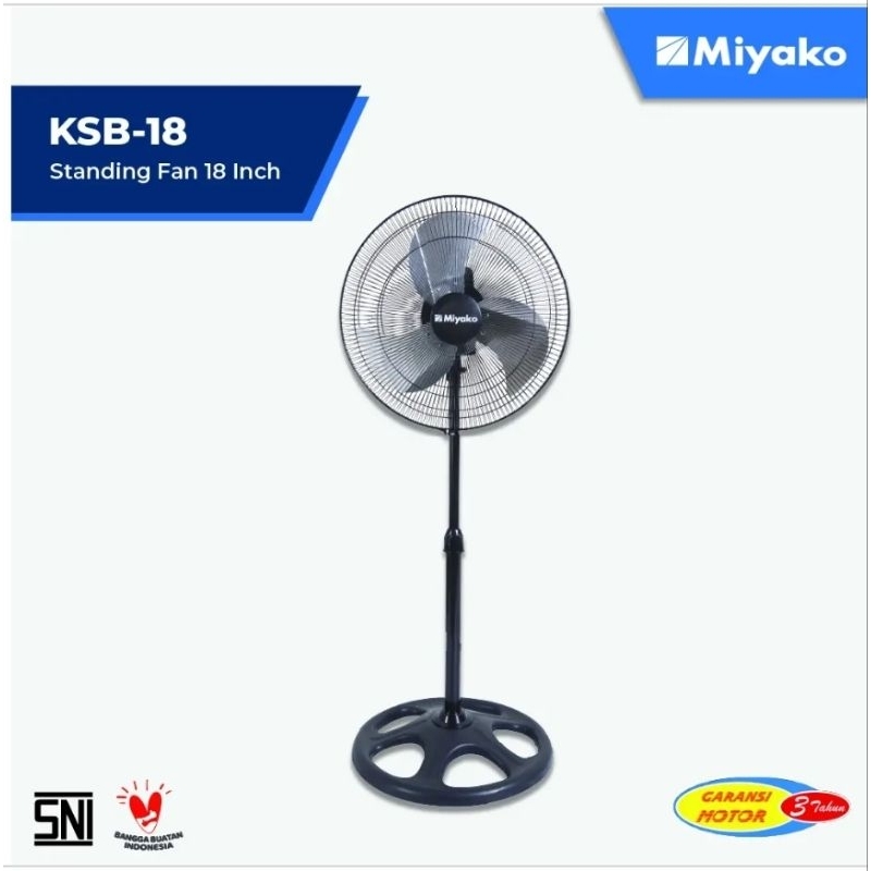 KIPAS ANGIN MIYAKO KSB-18