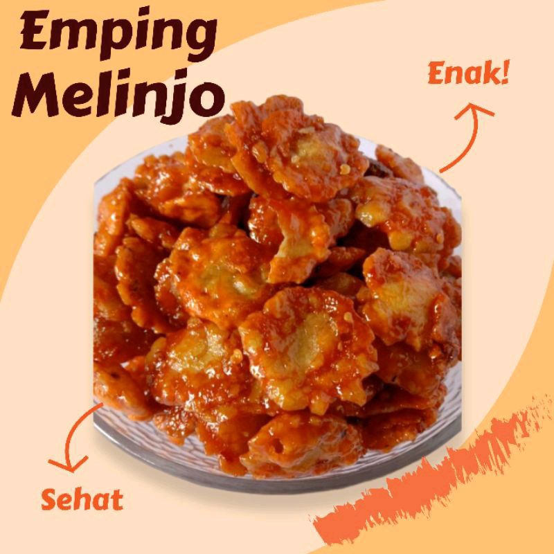 

Emping Melinjo Balado 500 gram / Emping Melinjo Pedas Manis