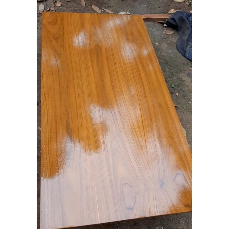PAPAN MEJA/TOP MEJA KAYU JATI ASLI