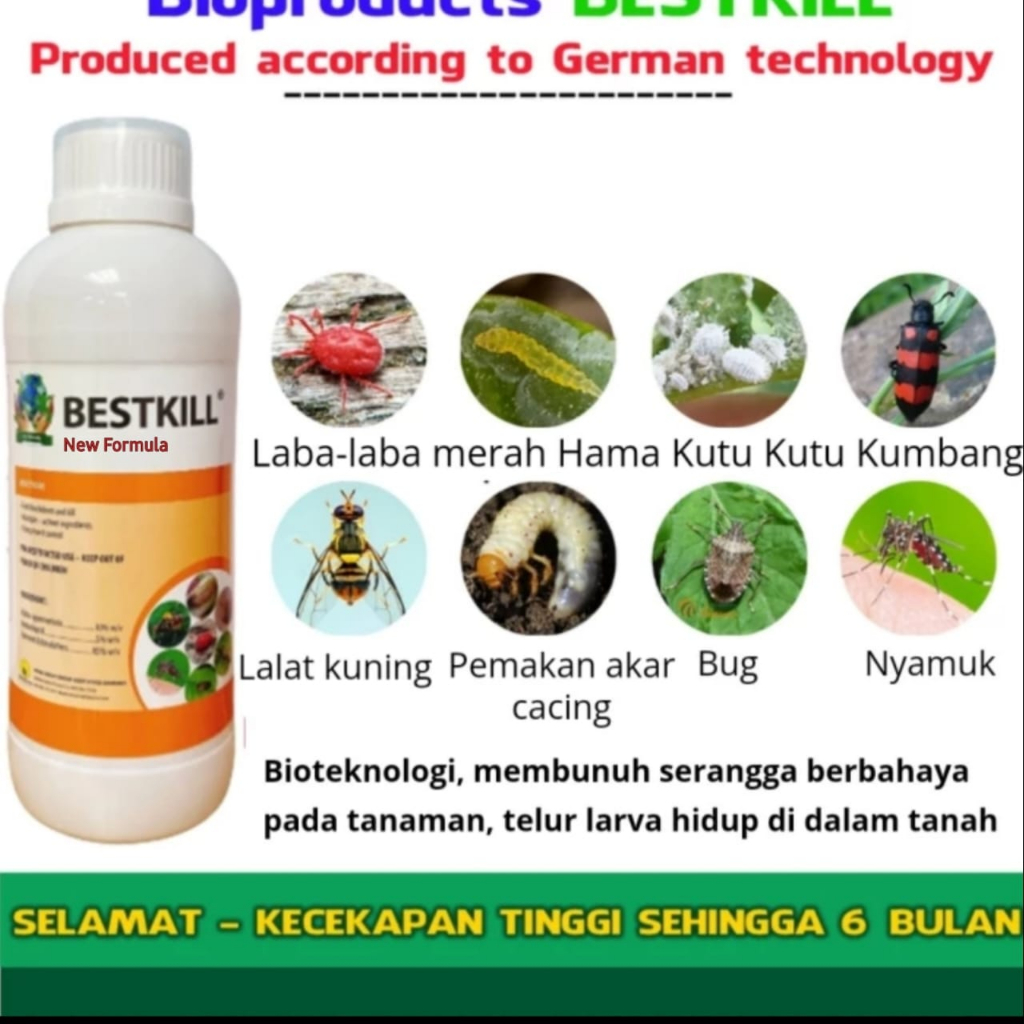 Insektisida Bestkill Basmi Segala Jenis Hama Hama Pada Tanaman