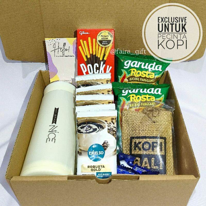 

KADO ULTAH COWOK | SNACK BOX MURAH | GIFT BOX SNACK | VARIAN KOPI | HAMPERS | KADO COWOK