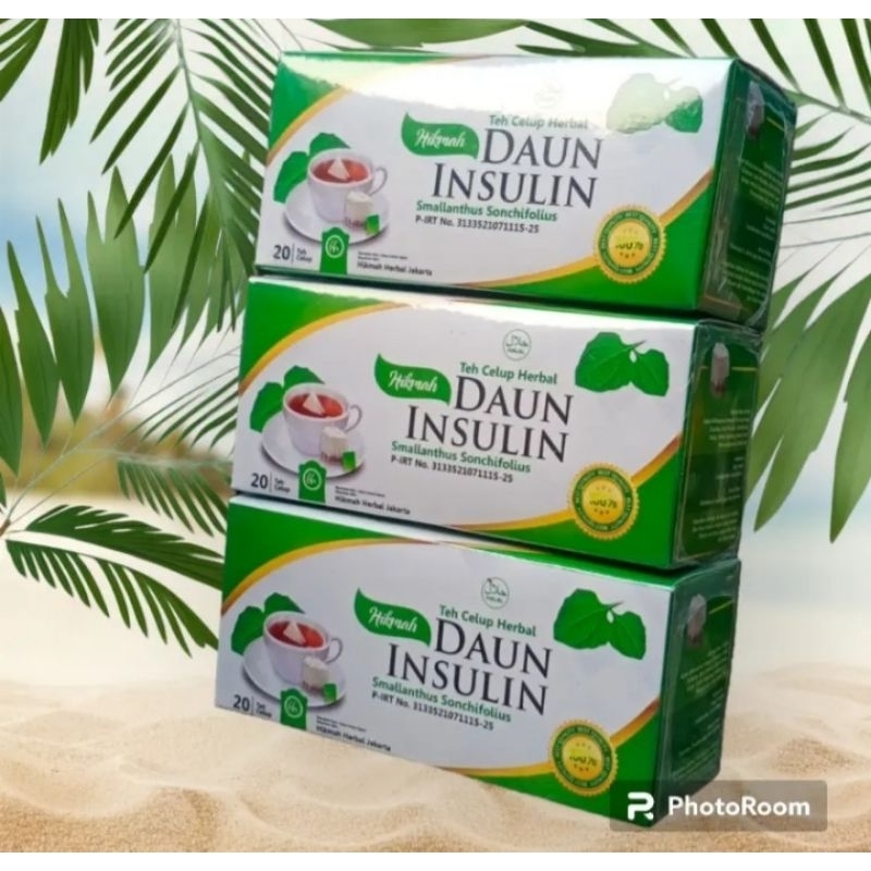 

TEH CELUP HERBAL DAUN INSULIN HIKMAH ISI 20 KANTONG