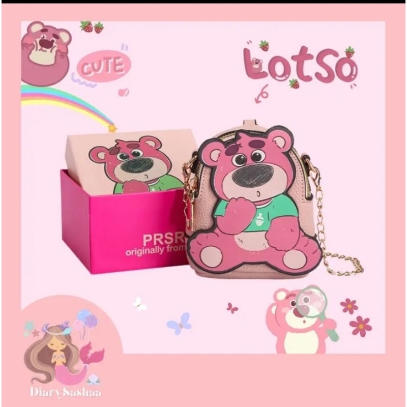 TAS SELEMPANG LOTSO SLING BAG LOTSO TOY STORY TAS VIRAL