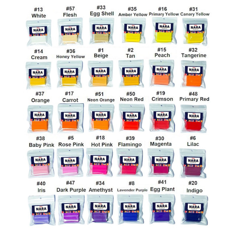 NARA Polymer Clay Fresh Bahan Clay Sculpting Modeling Modelling Clay