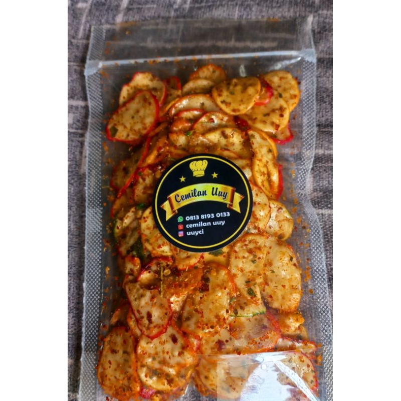 

kerupuk seblak kencur daun jeruk 100gr