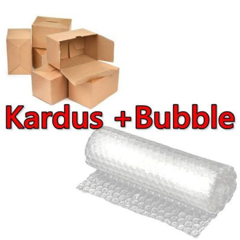 

EXTRA PACKING KARDUS DAN BUBBLE WRAP