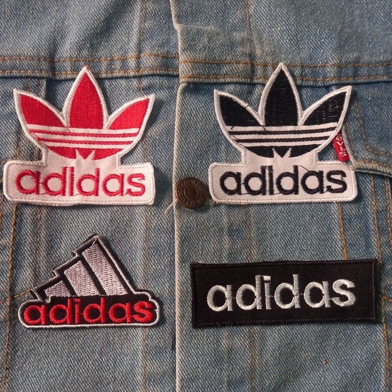 BORDIR/ EMBLEM ADIDAS UKURAN KECIL