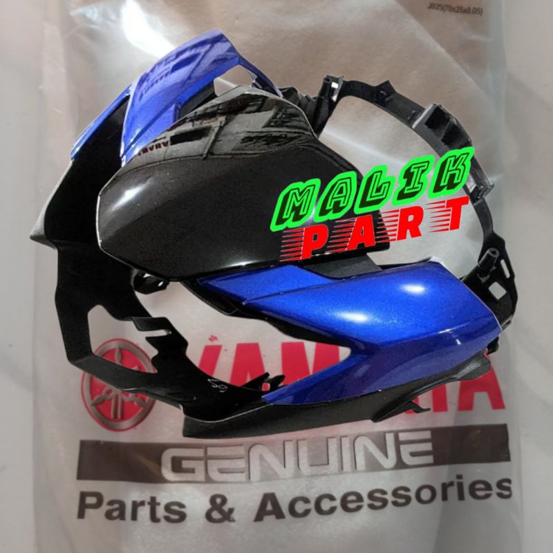 COVER BATOK DEPAN BELAKANG SPEEDOMETER SET YAMAHA JUPITER MX KING MX-KING NEW V2 LED BIRU 5 PCS PART