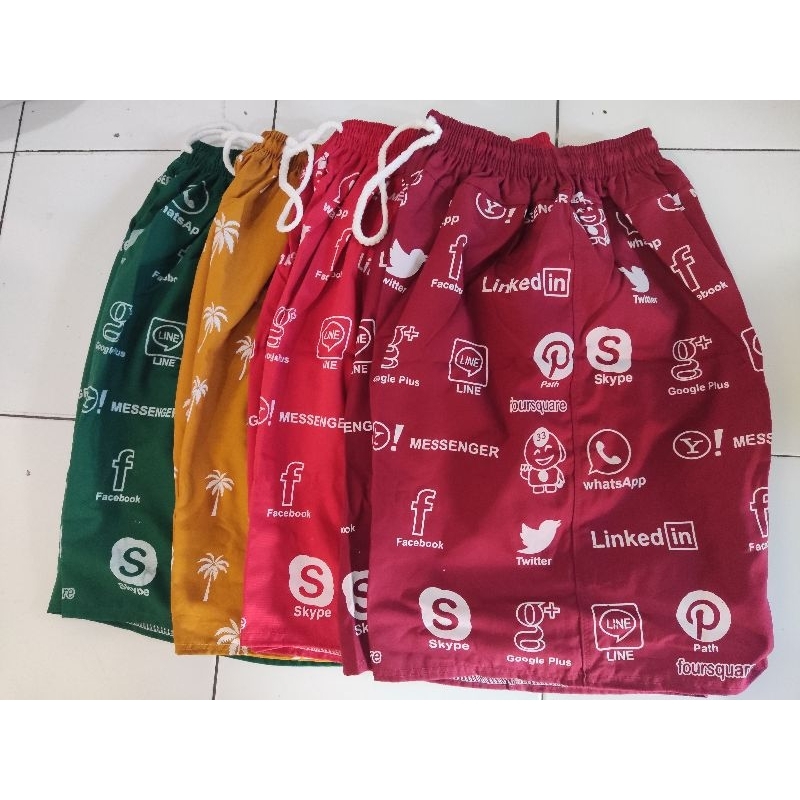 paket usaha celana boxer premium unisex / boxer motif premium
