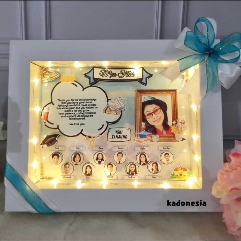 

Kado Hari Guru / Hadiah Guru Frame Pop Up / Kenang Kenangan Guru
