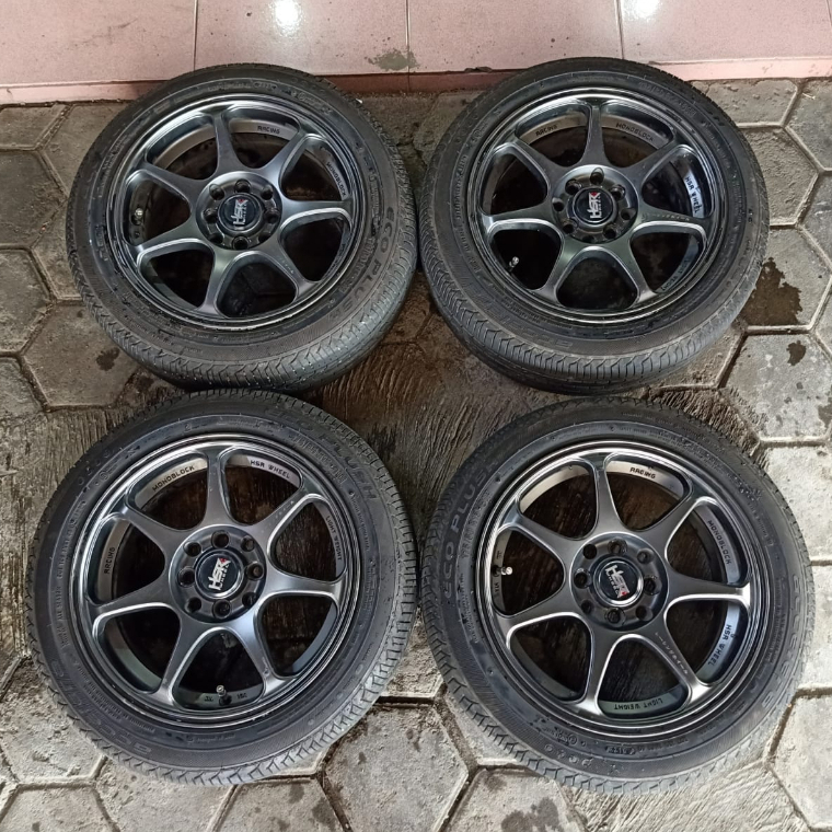 Velg Bekas Mobil Ayla Agya Ring 15 Hsr Wheel Sebunsuta Ban Accelera