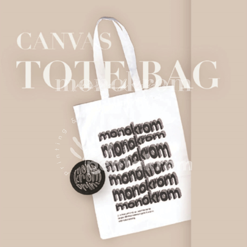 Souvenir Tas Canvas Tote Bag