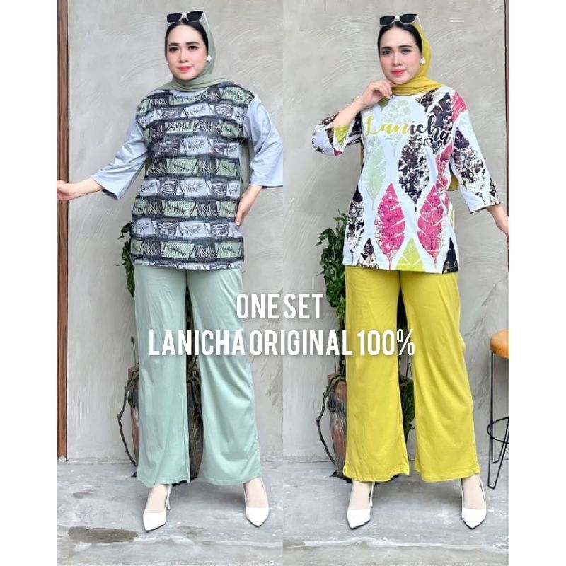 VRN ID - ONE SET KAOS OVERSIZE LANICHA PREMIUM/LANICHA SET/SET KAOS /SET LANICHA