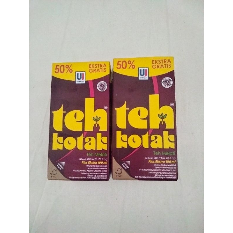 

Ultra teh kotak 200ml