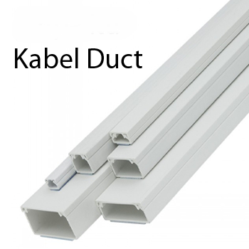 Pipa Listrik Ducting / Pipa Gepeng Penutup Kabel Listrik Merapikan dan Mempercantik Ruangan