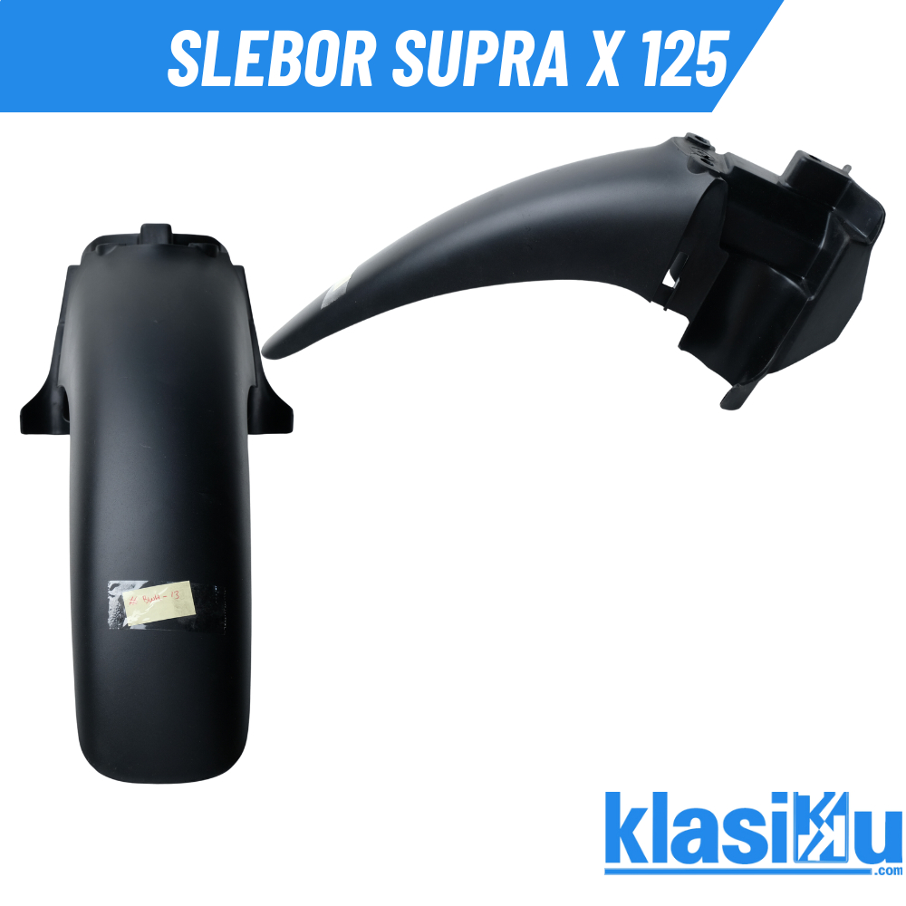 Spakbor Slebor Depan Bagian  Belakang Honda Karisma Supra X 125 Lama Old Hitam Original 61200-KPH-70