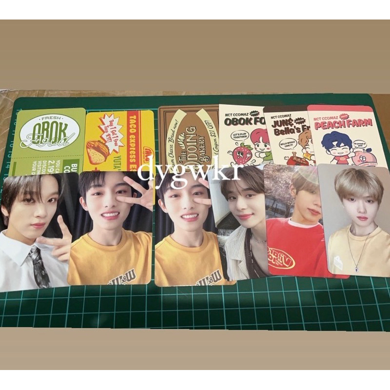 READY STOCK TRADING CARD CCOMAZ NCT HAECHAN JISUNG WINWIN