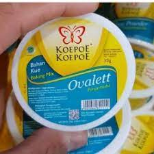 

KOEPOE OVALETE 75gr/ BAHAN KUE TERLENGKAP